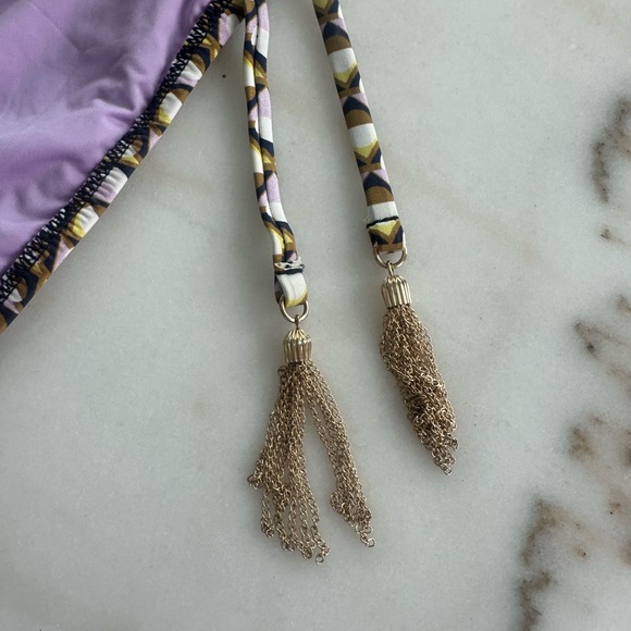 Trina Turk Fiji Floral Ruffle Bikini NWOT - Picture 6 of 6